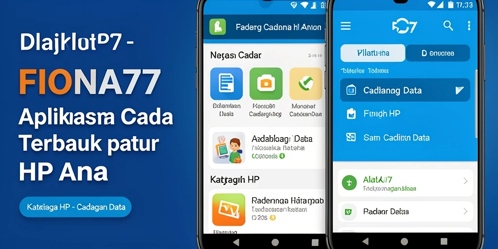 Tampilan antarmuka pengguna FIONA77 yang sederhana dan fungsional.