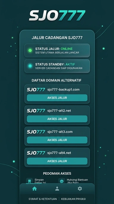 Tampilan link alternatif sjo777